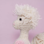 The alpaca in profile