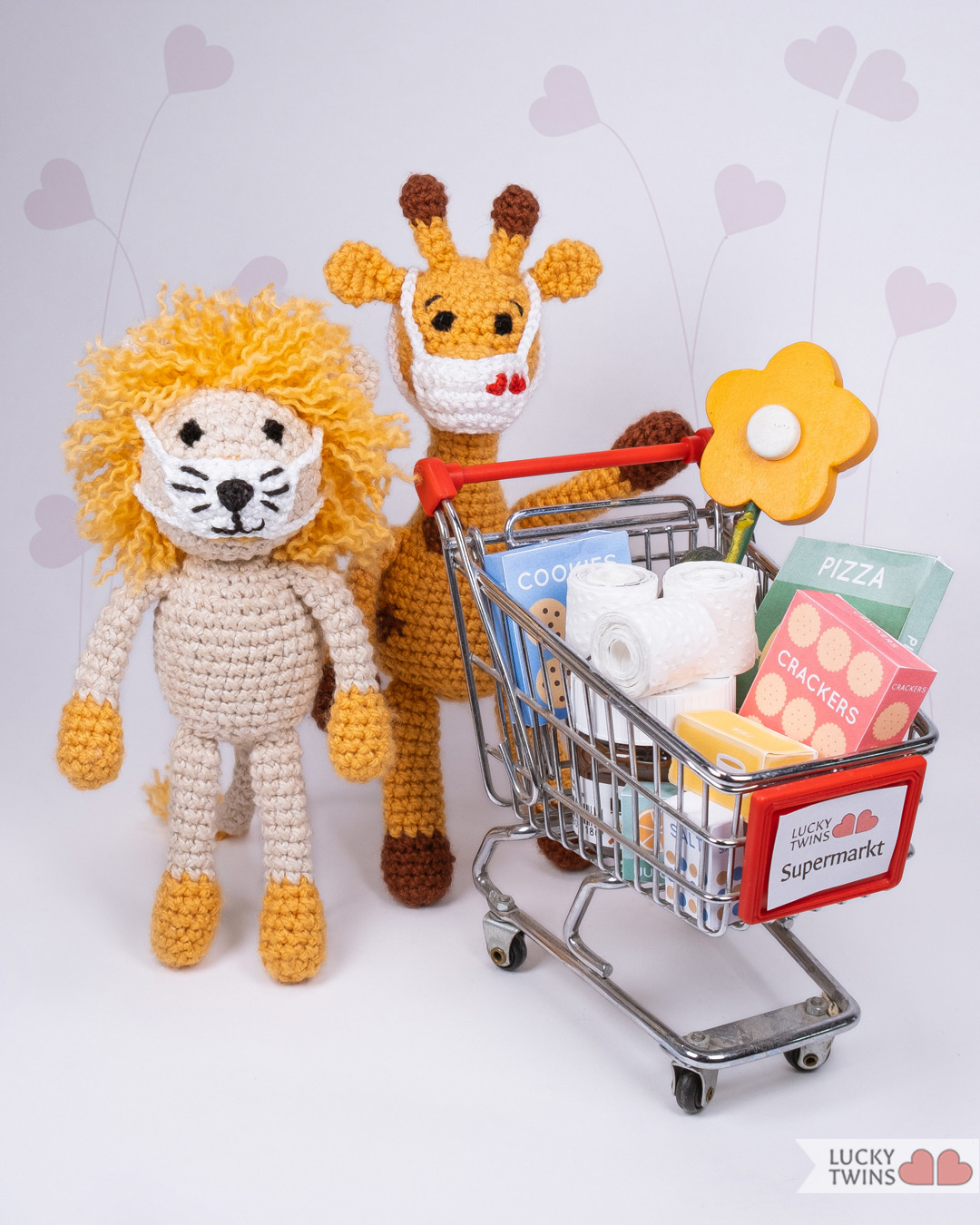 Lothair and Glenn are going shopping together with their new masks ...